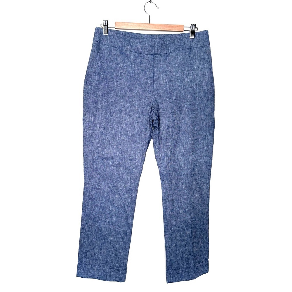 Ann Taylor | Chambray Ankle Pants Size 6